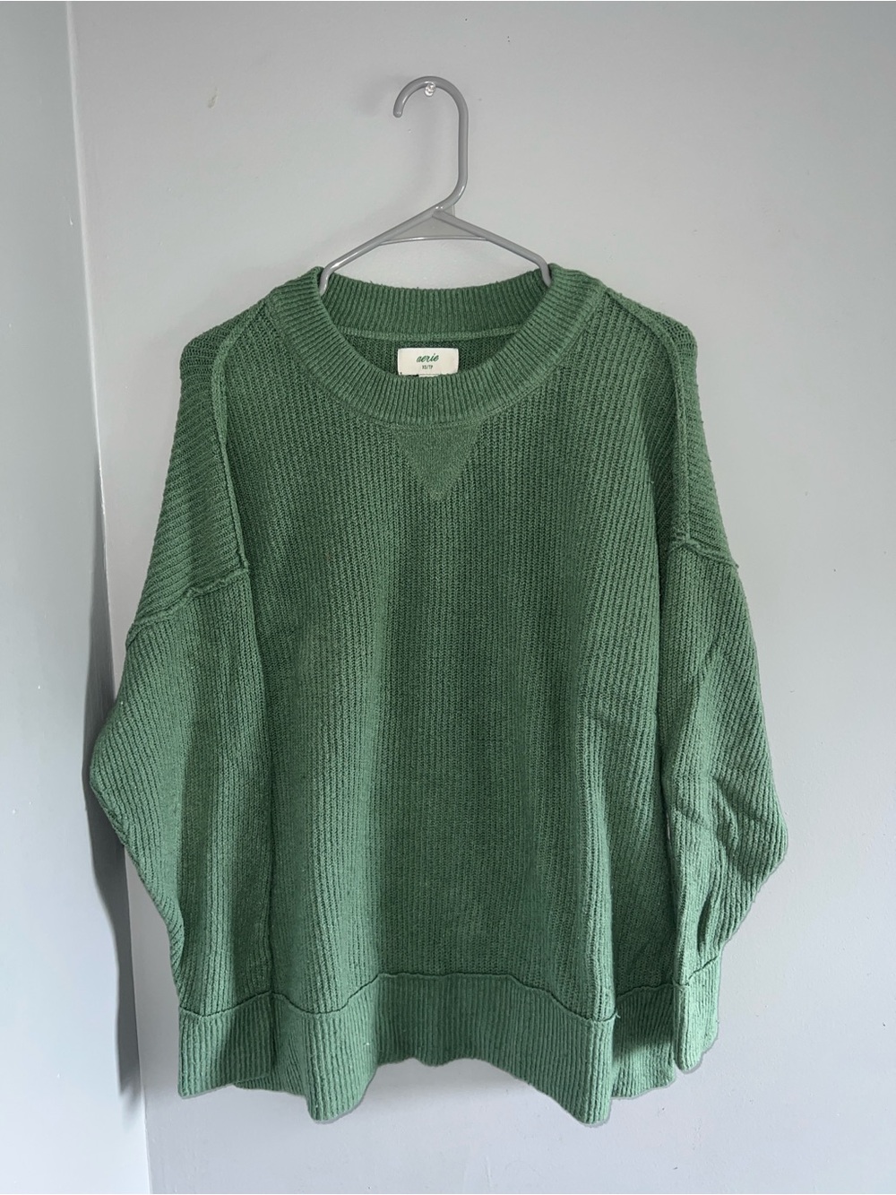 SOLD - Green Aerie Crewneck Sweater